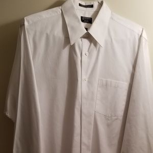 Arrow Men's Longsleeve White Dress Shirt Size 17